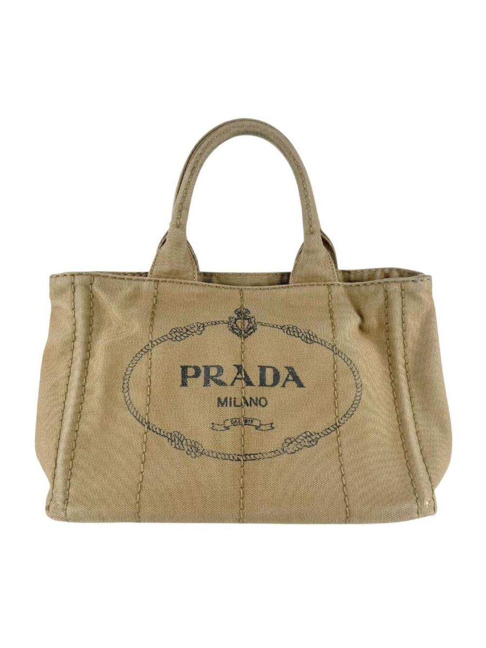 Auth Prada Canapa Handbag Shoulder Bag #268220P31B